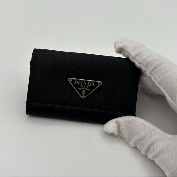 Prada nylon key and card holder - Picture 1 of 9